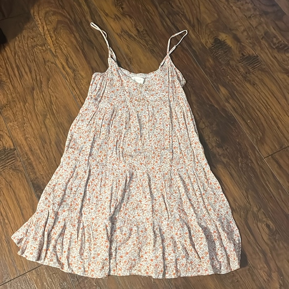 flowy cropped sundress
